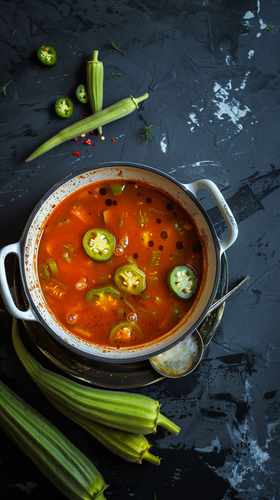 leonrud photo of natural self made tomato okra soup with okra 0a492560 5d46 45a3 b755 7f35a330d6fe 2.png