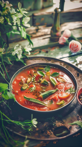 leonrud photo of natural self made tomato okra soup with okra 0bdad527 c7dd 4575 b302 45a03e564391 3.png