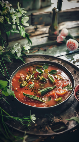 leonrud photo of natural self made tomato okra soup with okra 0bdad527 c7dd 4575 b302 45a03e564391 3.png