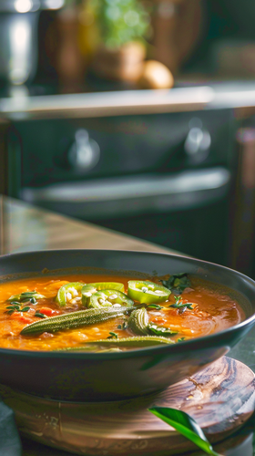 leonrud photo of natural self made tomato okra soup with okra 0dcef3a1 ccbb 4a26 9647 9db964823dcb 0.png