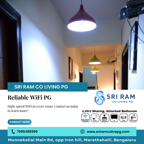 Stay connected at Sri Ram PG Colive with high-speed WiFi, AC, and more.png