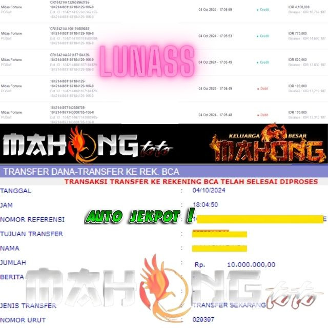 SELAMAT KEPADA ID XXXX JACKPOT PERMAINAN Midas Fortune Slot - PG Soft DI WEB MAHONGTOTO