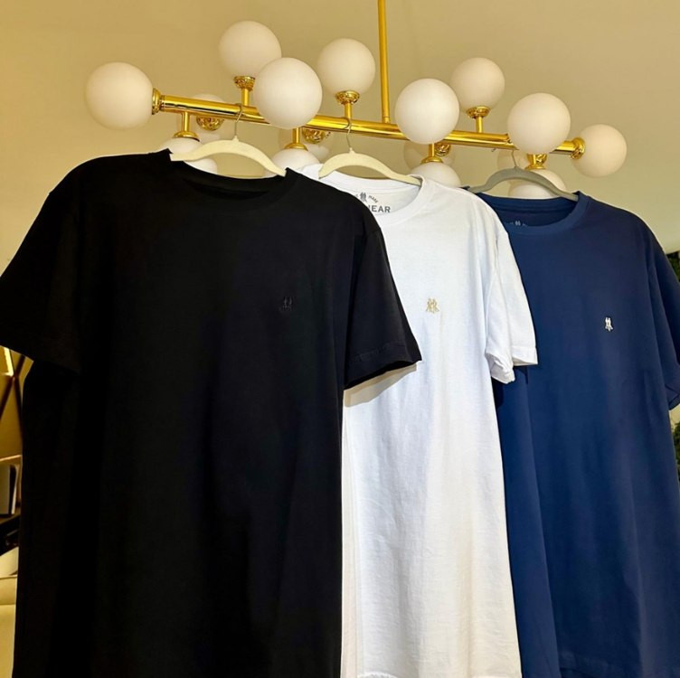 Kit 2 Camisetas Masculinas 100% Algodão Polo Wear Sortido