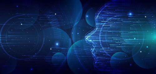 abstract futuristic face concept artificial intelligence background free vector.jpg