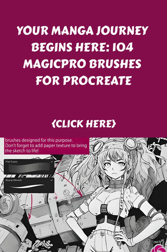 Your Manga Journey Begins Here 104 MagicPro Brushes for Procreate 9137129.jpg