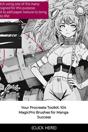 Your Procreate Toolkit 104 MagicPro Brushes for Manga Success 10606505.jpg