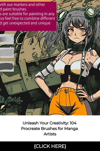 Unleash Your Creativity 104 Procreate Brushes for Manga Artists 9870730.jpg