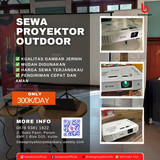 sewa proyektor outdoor