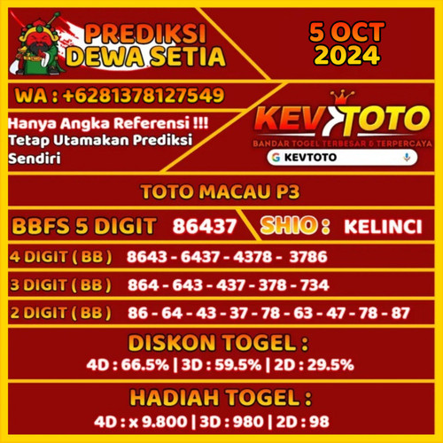 Prediksi Togel 4D Toto Macau P3 Sabtu 5 Oktober 2024.jpg