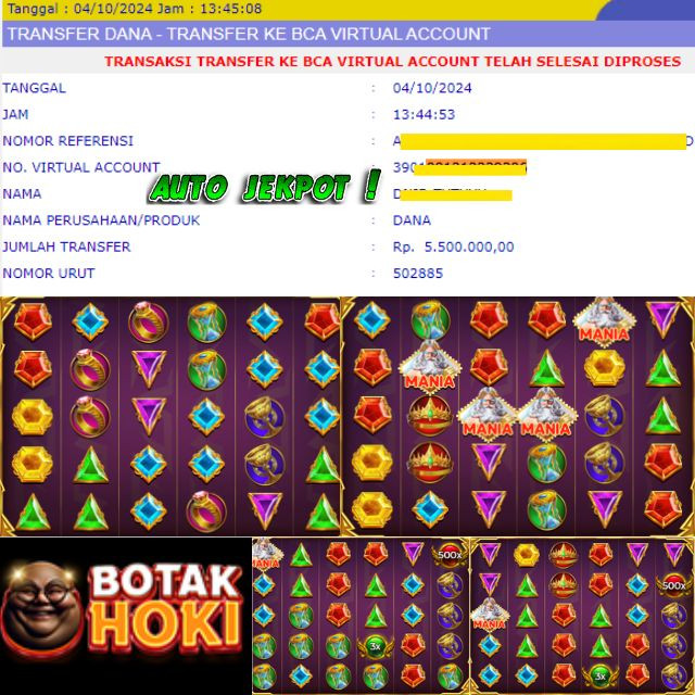 SELAMAT KEPADA ID XXXX JACKPOT PERMAINAN x15000 MANIA DI WEB BOTAKHOKI