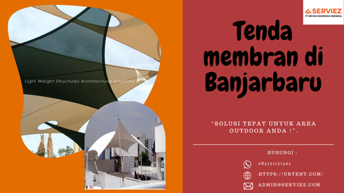 Tenda membran di Banjarbaru terjangkau.png