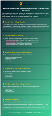 Reliable Single Phase Servo Voltage Stabilizer | Precise Power Regulation.png