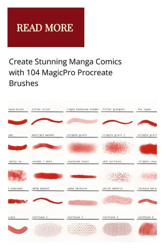 Create Stunning Manga Comics with 104 MagicPro Procreate Brushes 3420931.jpg