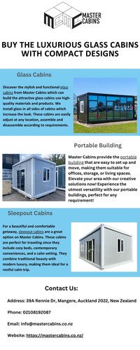 Buy The Luxurious Glass Cabins With Compact Designs.jpg