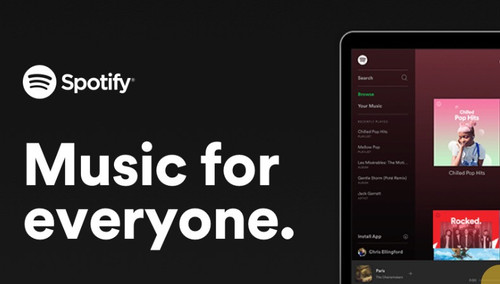 undefined Spotify is a music streaming service.