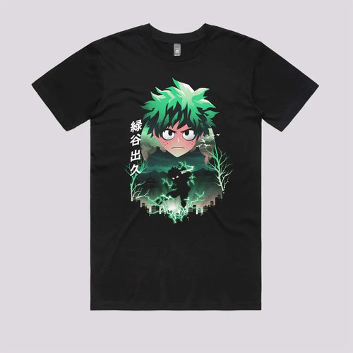deku night t shirt mens black xs.jpg