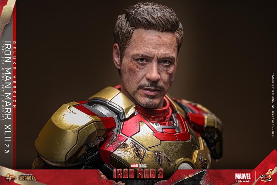 Iron Man 3 – Iron Man Mark XLII 2.0 by Hot Toys