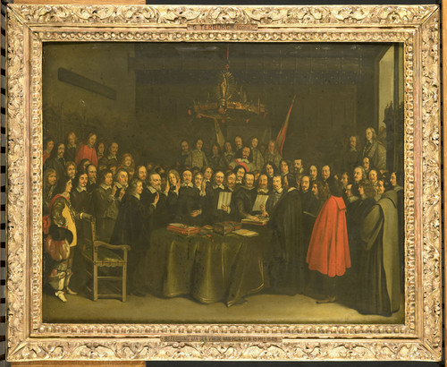 Borch, Gerard ter II Приведение к присяге мирного договора между Испанией и Соединенными провинциями