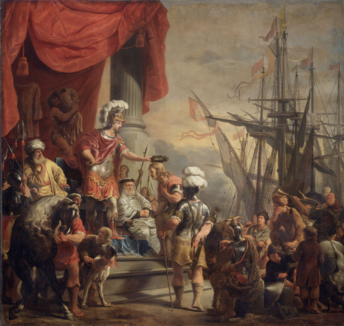 Bol, Ferdinand Эней у Латинуса, 1669, 218 cm х 232 cm, Холст, масло
