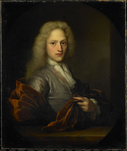 Boonen, Arnold (приписывается) Портрет мужчины, 1729, 50 cm х 42,5 cm, Холст, масло