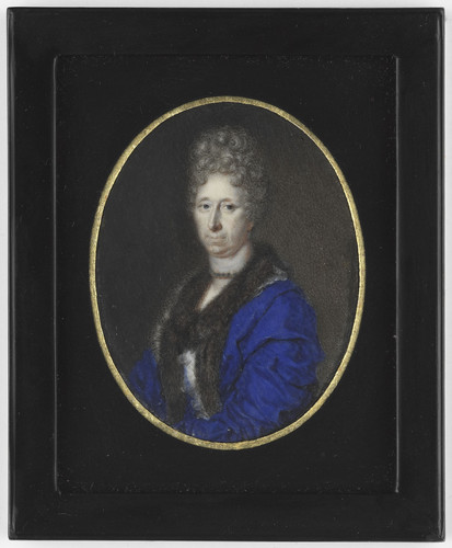 Le Blon, Jacob Christof (приписывается) Портрет женщины, 1741, 7,6 cm x 5,8 cm, Миниатюра на слоново