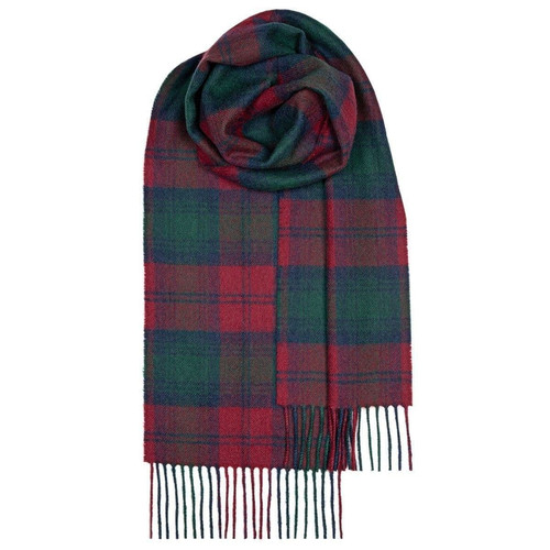 100 pure lambswool scottish scarf 12x60 unisex gift purple checkered lindsay 1 4387 p.jpg