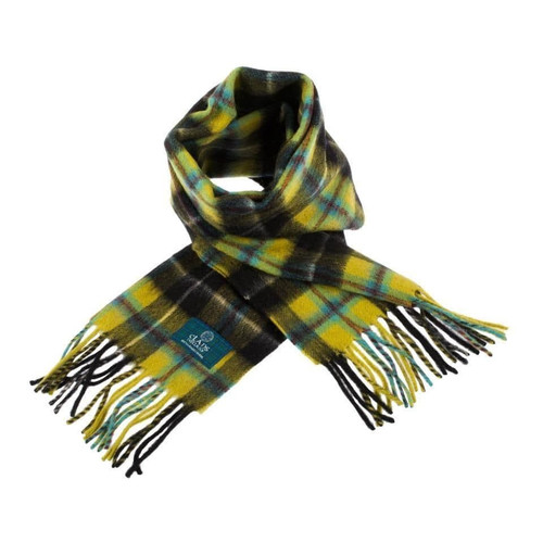 100 pure lambswool scottish scarf 12x60 unisex gift yellow checkered cornish 1 406 p.jpg
