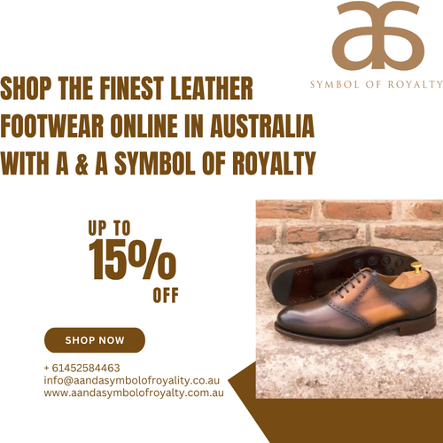 Shop the Finest Leather Footwear Online in Australia with A & A Symbol of Royalty.png