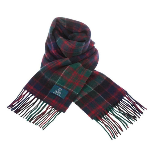 scottish tartan clan scarf macdonald of clanranald 100 lambswool extra soft ladies 1 460 p.jpg