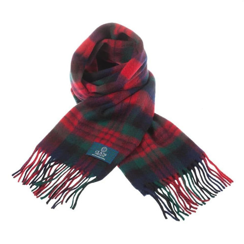 100 pure lambswool scottish scarf 12x60 unisex gift red checkered macduff tartan 1 463 p.jpg
