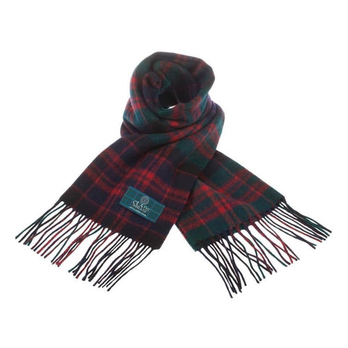 100 pure lambswool scottish scarf 12x60 unisex gift blue checkered macdonald clan 1 456 p.jpg