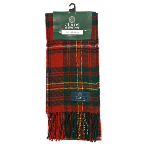 100 pure lambswool scottish scarf 12x60 unisex gift red checkered hay tartan 1 436 p.jpg