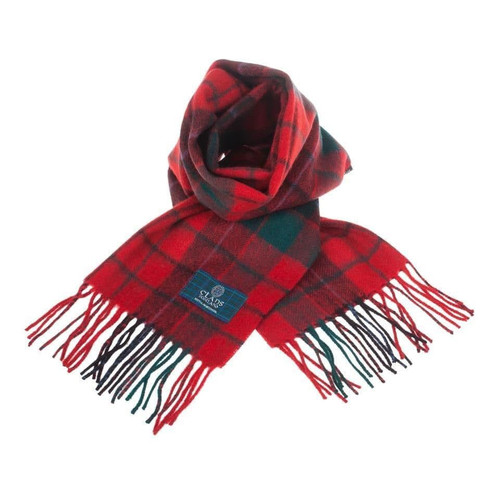 100 pure lambswool scottish scarf 12x60 unisex gift red checkered nicholson tartan 1 2366 p.jpg