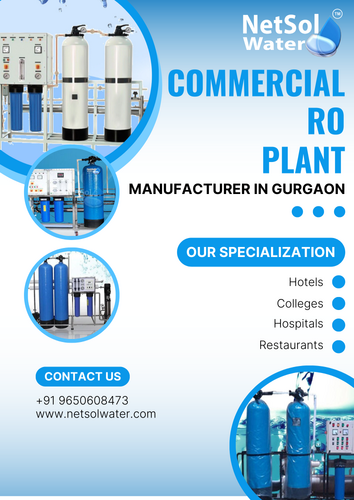Commercial RO Plant Manufacturer in Gurgaon Netsol Water’s Trusted Expertise.png