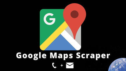 Google Maps Places Scraper allows exporting local business contacts from Google Maps into a new file