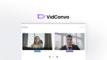 Create, edit, and share pre-recorded interviews effortlessly with our intuitive platform