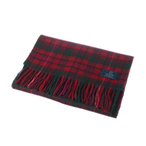 100 pure lambswool scottish scarf 12x60 unisex gift red checkered mackinnon red 5 2337 p.jpg