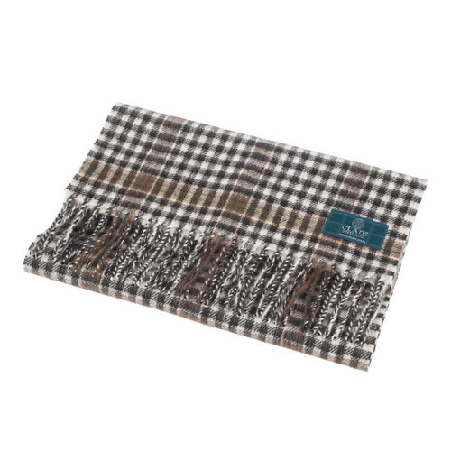100 pure lambswool scottish scarf 12x60 unisex gift grey checkered burns check 5 393 p.jpg
