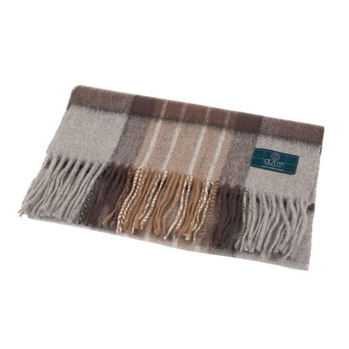 100 pure lambswool scottish scarf 12x60 unisex gift grey checkered mackellar 5 2331 p.jpg