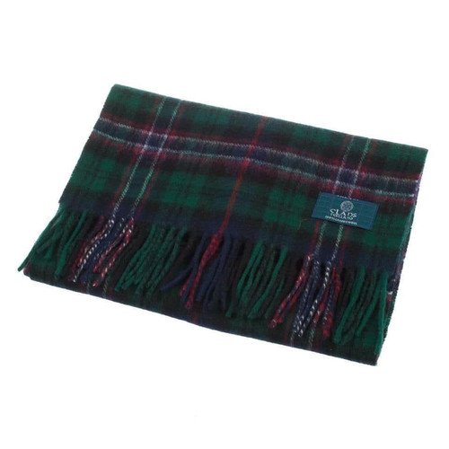 100 pure lambswool scottish scarf 12x60 unisex gift green checkered scottish 5 2378 p.jpg