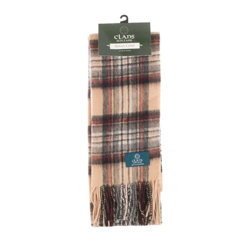 scottish tartan clan scarf stewart camel 100 lambswool extra soft scarves gift 5 2384 p.jpg