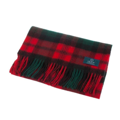 100 pure lambswool scottish scarf 12x60 unisex gift red checkered kerr tartan 5 447 p.jpg