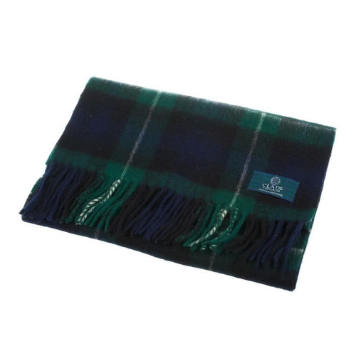 100 pure lambswool scottish scarf 12x60 unisex gift green checkered lamont tartan 5 449 p.jpg