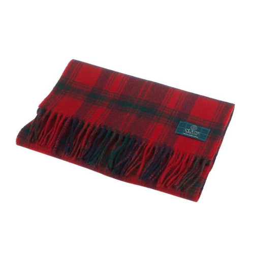 100 pure lambswool scottish scarf 12x60 unisex gift red checkered matheson red 5 2356 p.jpg