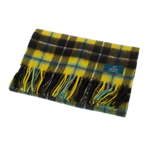 100 pure lambswool scottish scarf 12x60 unisex gift yellow checkered cornish 5 406 p.jpg