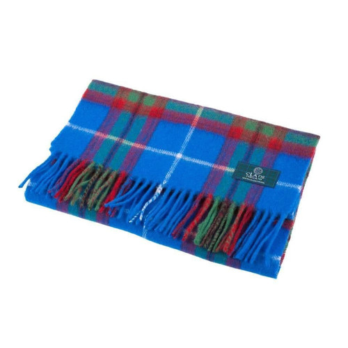 100 pure lambswool scottish scarf 12x60 unisex gift blue checkered edinburgh 5 416 p.jpg