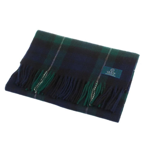 100 pure lambswool scottish scarf 12x60 unisex gift green checkered forbes tartan 5 420 p.jpg