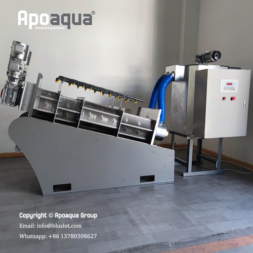 Hospital Sewage Screw Press Dewatering for Sale.jpg