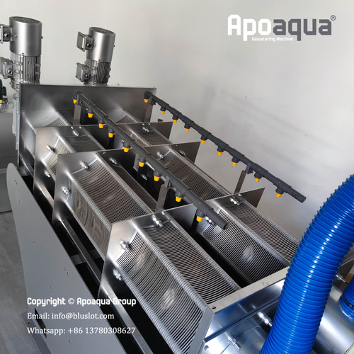 Hospital Wastewater Sludge Dewatering Screw Press for Sale.jpg