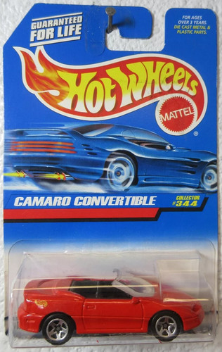 Машинка Hot Wheels Camaro Convertible (Chevy) 1998 (#344) 13340.jpg